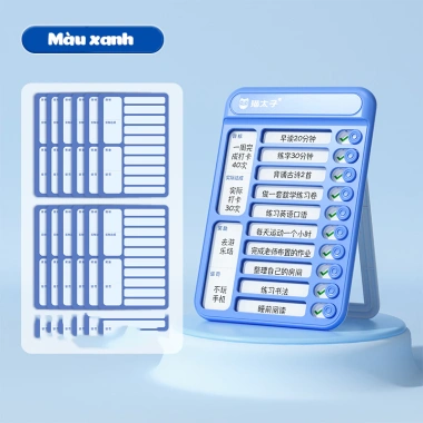 Bee Edu Bảng kế hoạch to-do list SC175 cho trẻ - Theo dõi công việc hàng ngày, kèm giấy tặng - Giá 15.900₫