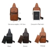 Beg Dada Túi Đeo Chéo Da Nam Thời Trang Du Lịch Đơn Giản, Giảm Giá 443.880 VND 3