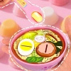 Bento Gấu Nhỏ Đĩa Cơm Trưa Dâu Pudding Mì Lamian Xếp Hình Giảm Căng Thẳng cho Trẻ 5