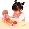 Bento Gấu Nhỏ Đĩa Cơm Trưa Dâu Pudding Mì Lamian Xếp Hình Giảm Căng Thẳng cho Trẻ 6