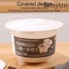 Benytro Bát Nấu Cơm Lò Vi Sóng Đa Năng - Hộp Đựng Cơm Nắp Chịu Nhiệt Cao, Di Động