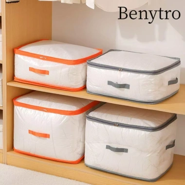 Benytro Túi lưu trữ tự nén - Dụng cụ sắp xếp quần áo, dung tích lớn, bền bỉ