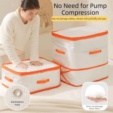 Benytro Túi lưu trữ tự nén - Dụng cụ sắp xếp quần áo, dung tích lớn, bền bỉ