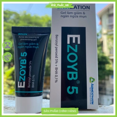 Benzoyl Peroxide EZOYB 5-10% - Kem giảm mụn trứng cá, trị mụn bọc, chỉ 42.153 VND 9 Benzoyl Peroxide EZOYB 5-10% - Kem giảm mụn trứng cá, trị mụn bọc, chỉ 42.153 VND 9