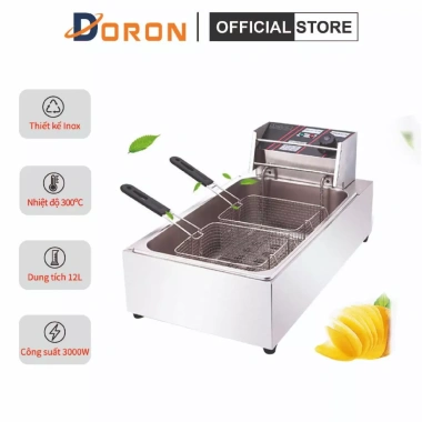 Bếp chiên dầu điện 12L SUNNY 3.000W - Nhiệt độ cao, sôi cực nhanh, giá 673,000₫