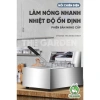 Bếp chiên ngập dầu SUNNY SN01S 12L inox 2.500W - Bảo hành 12 tháng - Giá 459.500₫ 2