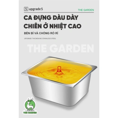 Bếp chiên ngập dầu SUNNY SN01S 12L inox 2.500W - Bảo hành 12 tháng - Giá 459.500₫ 6
