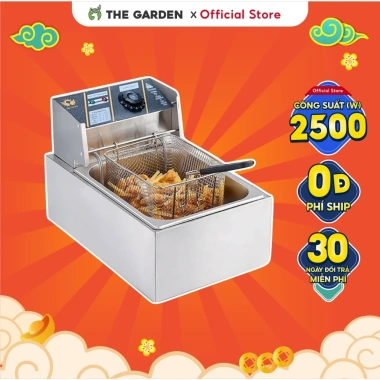 Bếp chiên ngập dầu SUNNY SN01S 12L inox 2.500W - Bảo hành 12 tháng - Giá 459.500₫ 10