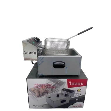 Bếp Chiên Nhúng Công Nghiệp 6L Đen – Độ Bền Cao, Nấu Nhanh, Giá Ưu Đãi 630k 8