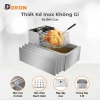 Bếp chiên nhúng điện DORON 2.500W- gia nhiệt kép, nóng nhanh, sôi mạnh, chỉ 305.000đ 3