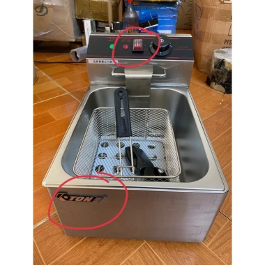 Bếp chiên nhúng đơn ngập dầu ETON ET-ZL1 Inox 304 - Giá 1.05tr, chính hãng, an toàn 5