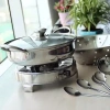 Bếp Cồn Tròn Vilahome Mini Inox 3 Chân Đun Lẩu Nướng Dã Ngoại Du Lịch Giá 78.000 VND 3