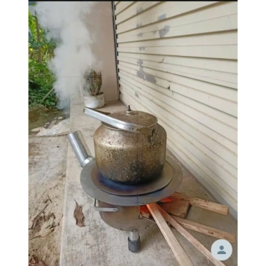 Bếp Củi Không Khói 4in1 Đa Chức Năng Tiết Kiệm Nhiên Liệu, Chống Đen Nồi kèm Quà Tặng 6