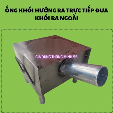 Bếp Củi Thông Minh Không Khói 150L Tiết Kiệm Củi - Nấu Nồi, Luộc Bánh Chưng, Giá 368.000đ 4
