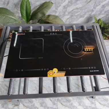 Bếp điện âm 2 trong 1 – Đa năng điện từ & hồng ngoại, không kén nồi, an toàn, giá chỉ 6 triệu 7