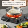 Bếp điện đa năng DORON 1.500W chống quá nhiệt, an toàn, giá 238.000₫ cho gia đình 5