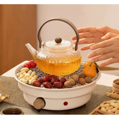 Bếp Điện Đa Năng Mini Đun Trà sữa, Nướng hạt nhanh – Thanh lịch, an toàn, bảo hành 5 năm – Giá 345.000₫