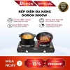 Bếp điện đôi mini DORON 3.000W đa năng – Pha trà, cafe, hơ lá trầu, chỉ 238.000 VND