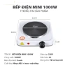 Bếp Điện Mini 1.000W Không Kén Nồi - Freeship, Pha Cafe, Trà, Nấu Nước, Hơ Lá Trầu - Giá chỉ 115k
