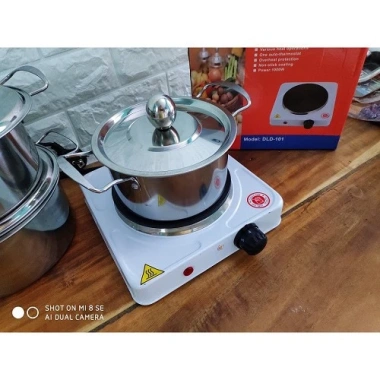 Bếp Điện Mini 1.000W Không Kén Nồi - Freeship, Pha Cafe, Trà, Nấu Nước, Hơ Lá Trầu - Giá chỉ 115k