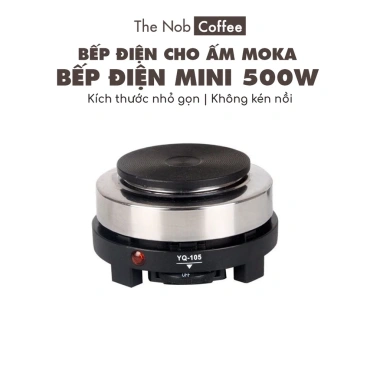 Bếp điện mini 500W cho Moka Pot - Không kén nồi, tiết kiệm điện, giá chỉ 170k