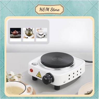 Bếp điện mini 500W hâm nóng sáp làm nến 10cm - Đa năng pha trà cà phê, giá ưu đãi 168.400 VND