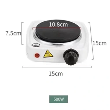 Bếp điện mini 500W hâm nóng sáp làm nến 10cm - Đa năng pha trà cà phê, giá ưu đãi 168.400 VND