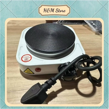 Bếp điện mini 500W hâm nóng sáp làm nến 10cm - Đa năng pha trà cà phê, giá ưu đãi 168.400 VND