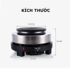 Bếp điện mini 500W không kén nồi - Đun sáp, pha cafe moka pot, trà, đa năng 149.000 VND 2