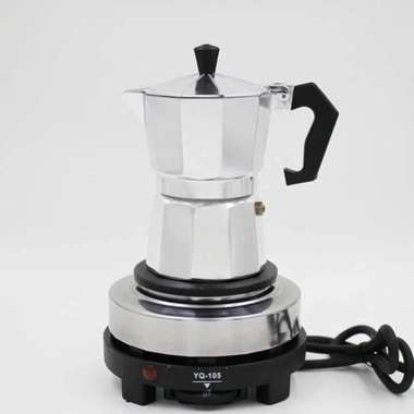 Bếp điện mini 500W không kén nồi - Đun sáp, pha cafe moka pot, trà, đa năng 149.000 VND 7 Bếp điện mini 500W không kén nồi - Đun sáp, pha cafe moka pot, trà, đa năng 149.000 VND 7