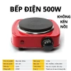 Bếp điện mini 500W SOPMEDIA - Pha trà, cà phê, đun nồi chịu nhiệt dưới 10cm, giá chỉ 141.000đ