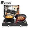 Bếp điện mini đa năng DORON 3.000W 5 mức nhiệt - Nóng nhanh, giữ nhiệt lâu, BH 6 tháng - Giá chỉ 238.000₫ 10