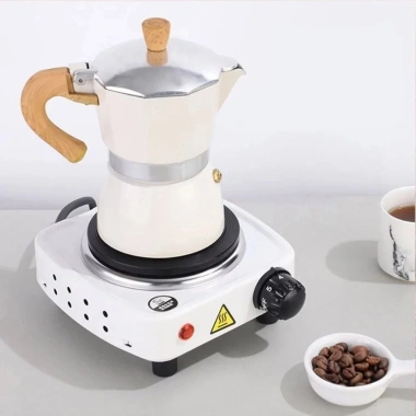Bếp Điện Mini Mâm Gang Không Kén Pha Cafe, Trà, Nấu Nước, Hơ Lá Trầu - Giá 59.000đ