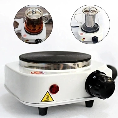 Bếp Điện Mini Mâm Gang Không Kén Pha Cafe, Trà, Nấu Nước, Hơ Lá Trầu - Giá 59.000đ