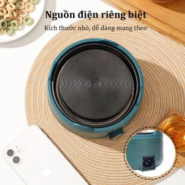 Bếp điện mini pha trà cà phê - Bếp hồng ngoại công suất lớn, đa năng, giá 236.500₫
