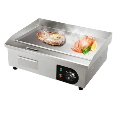Bếp điện nướng 3.000W mặt phẳng inox không gỉ, vệ sinh dễ dàng, chỉ 1.000.000₫