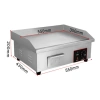 Bếp điện nướng 3.000W mặt phẳng inox không gỉ, vệ sinh dễ dàng, chỉ 1.000.000₫ 7