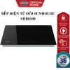 Bếp điện từ đôi Sunhouse SHB8.100 mặt kính cường lực - hẹn giờ, khóa trẻ em - 2.899.000đ