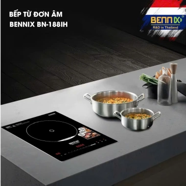 Bếp điện từ đơn lắp âm bàn BENNIX 2.200W mẫu mới - Bo viềm, giá 1,380,000₫ 2 Bếp điện từ đơn lắp âm bàn BENNIX 2.200W mẫu mới - Bo viềm, giá 1,380,000₫ 2