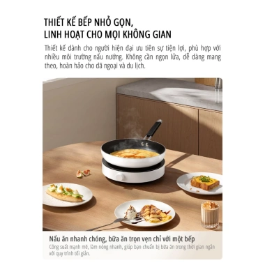 Bếp điện từ đơn XM N1 MDCL003CM N2/N3 - Công suất mạnh, tiết kiệm năng lượng, giảm còn 609.000₫ 3