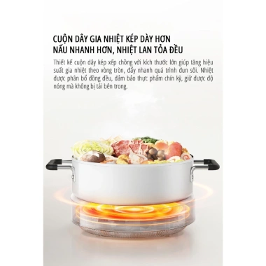 Bếp điện từ đơn XM N1 MDCL003CM N2/N3 - Công suất mạnh, tiết kiệm năng lượng, giảm còn 609.000₫ 7