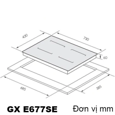 Bếp điện từ GrandX GX E677SE - Âm cao cấp, cảm ứng thông minh, giảm giá tới 22% 7
