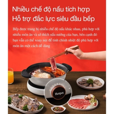 Bếp điện từ Hỏa Tốc HCM Lifeite Mi Zhiwu Zhu Mijia 99 mức nhiệt, 9 mức công suất - BH 6 tháng - 649.000đ 6