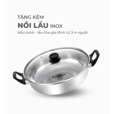Bếp điện từ Kangaroo KGIC20S3ME 2.000W Độc Quyền - Tặng Nồi, Giá chỉ 890.000₫