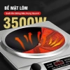 Bếp Điện Từ Mặt Lõm 3.500W Tiết Kiệm Năng Lượng, Hẹn Giờ Tắt, An Toàn, Dễ Dùng - Giá 500k 3