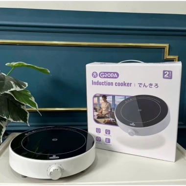 Bếp điện từ tròn Nhật Bản cao cấp 7 mức, dùng mọi nồi (trừ nhôm) - Bảo hành 24 tháng, giá 329k