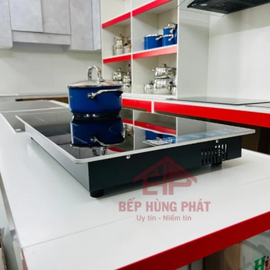 Bếp đôi điện Sunhouse SHB 598 DI – Mặt kính cao cấp, bo viền sang trọng, Booster nấu nhanh, 4.4 triệu