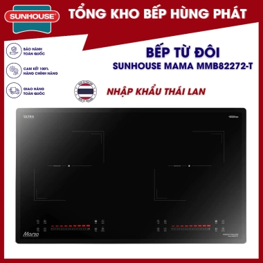 Bếp đôi điện từ Sunhouse Mama MMB 82.272 888DI nhập khẩu Thái Lan - Giá ưu đãi 4,950,000₫
