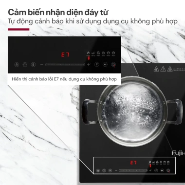 Bếp Đôi Từ & Hồng Ngoại Fujihome IC2.519 – Nấu Nhiều Món, Giá 3.977.000 VND 5