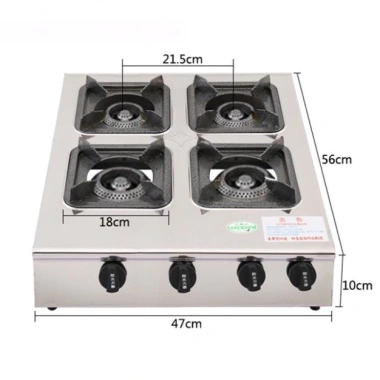 Bếp ga 4 hông vuông chuyên cơm niêu & mì cay - Giảm 22% chỉ 890.000đ 2